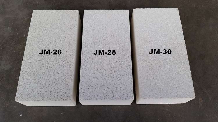 Insulating refractory brick