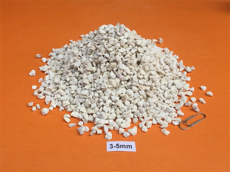 Calcined flint clay