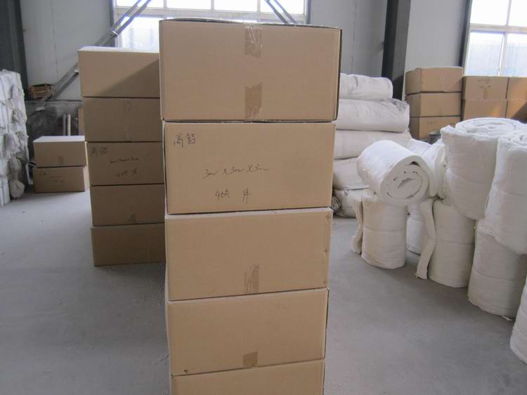 Ceramic fiber blanket
