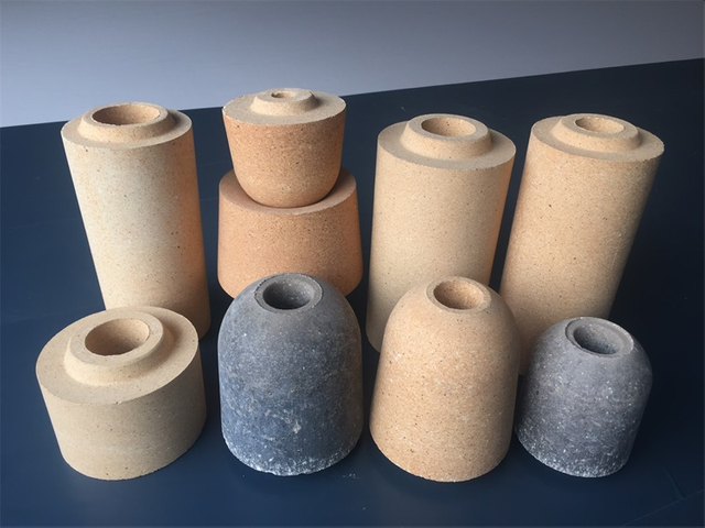 They are mainly used in mould cast steel ingot of casting steel industry Stopper head Nozzle brick Sleeve brick