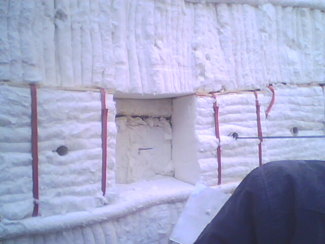 Ceramic fiber module