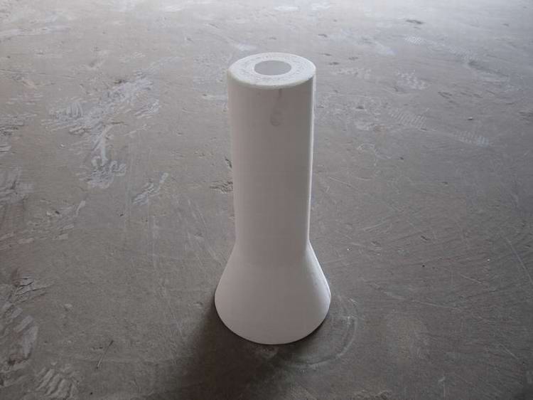Fused quartz nozzle