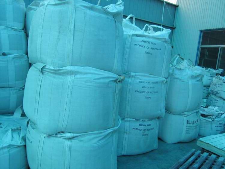 Zircon flour Zircon sand