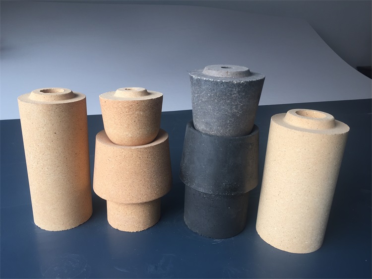 Used for Steel industry casting steel tube brick Nozzle Stopper head