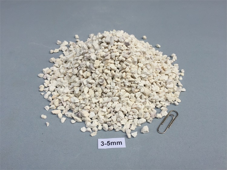 Calcined flint clay