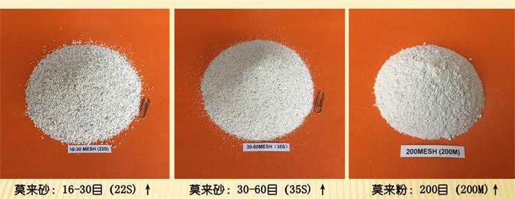 Mullite flour Mullite sand