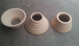 High intensity, scouring resistance Casting cup