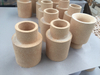 They are mainly used in mould cast steel ingot of casting steel industry tube brick Nozzle brick Plug head