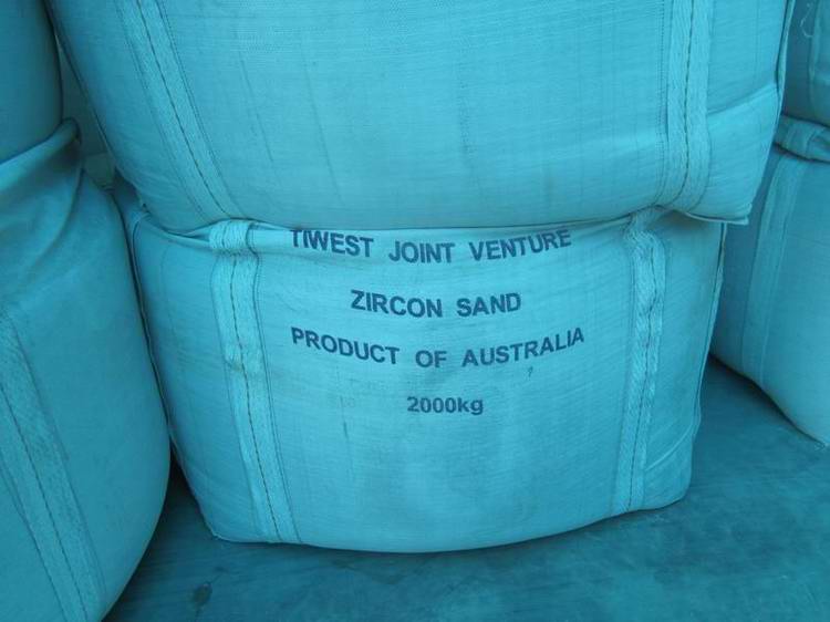 Zircon flour Zircon sand