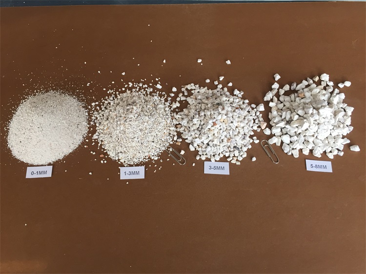 Calcined flint clay