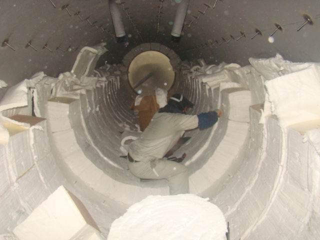 Ceramic fiber module