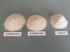 Aluminum alloy Chamotte sand, Chamotte flour