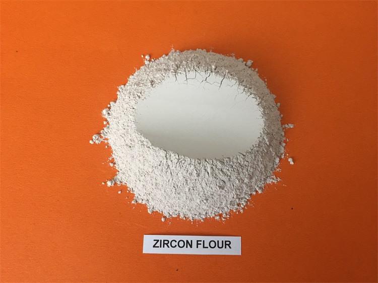 Zircon flour Zircon sand