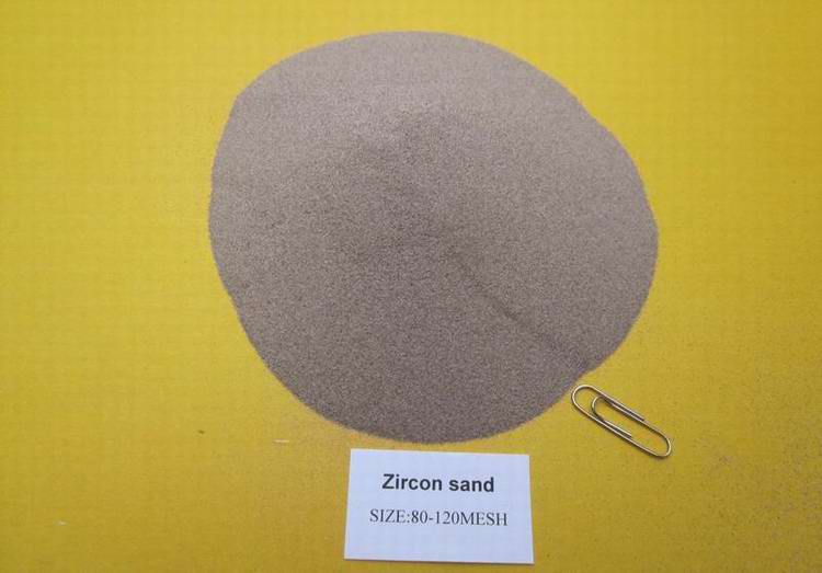 Zircon flour Zircon sand