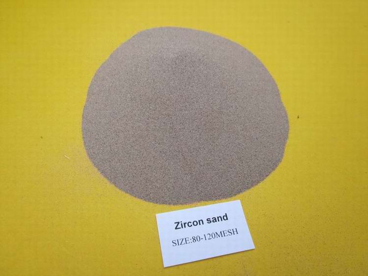 Zircon flour Zircon sand