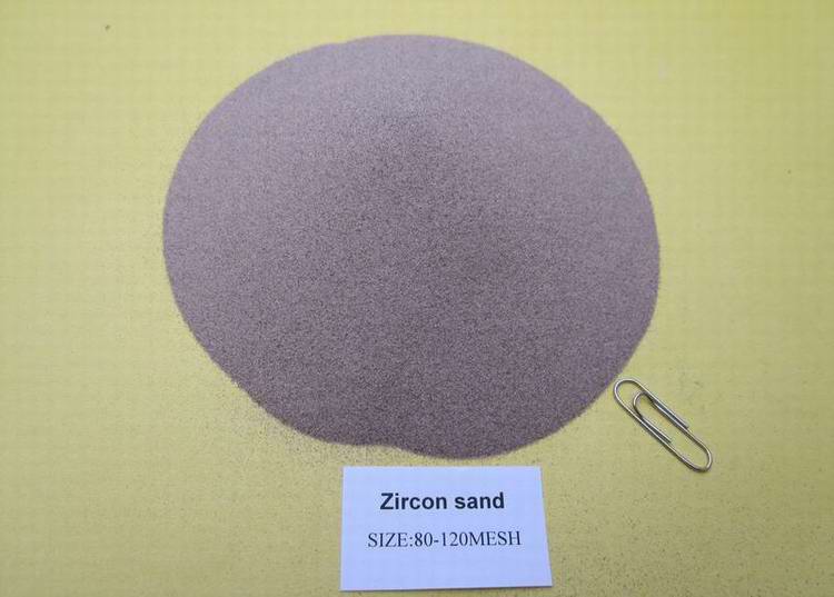 Zircon flour Zircon sand