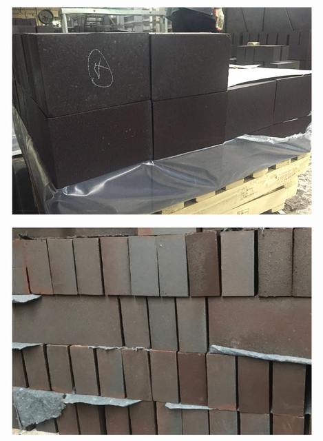 Widely used in glass melting furnaces magnesia chrome brick