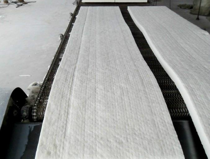 High-temperature pipe wall lining ceramic fiber felt